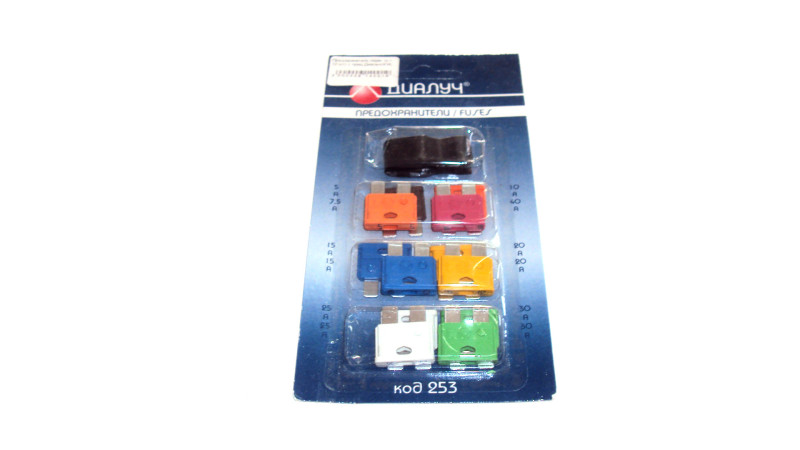 Предохранитель норм. (к-т 12 шт) с приц Диалуч