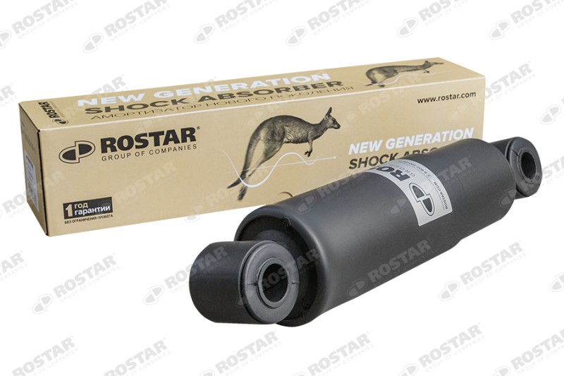 Амортизатор 330-491 24x55/24x55 0/0 BPW SAF (2376002200) / Rostar 180-2905005-010 @4326
