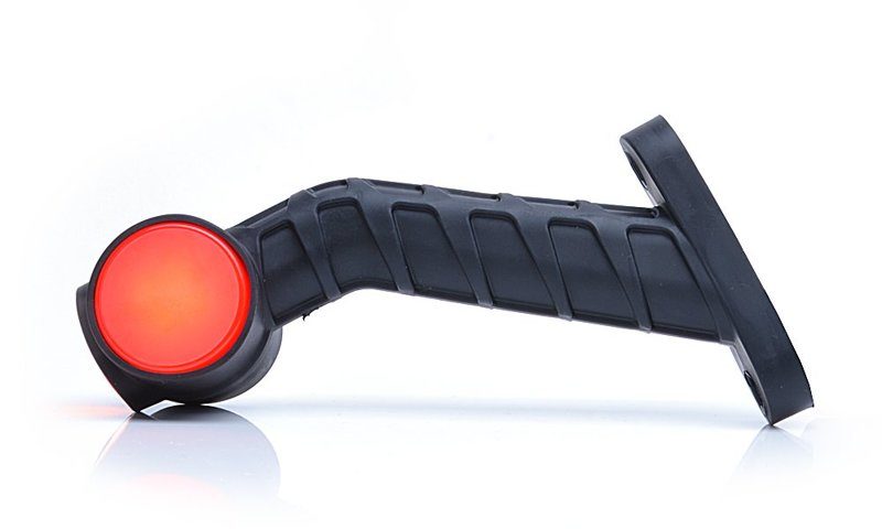 СВЕТОДИОДНЫЙ ФОНАРЬ ГАБАРИТНЫЙ РОГ С НЕОНОВЫМ МАРКЕРНЫМ СВЕТОМ АРТИКУЛ 1093L W148.1