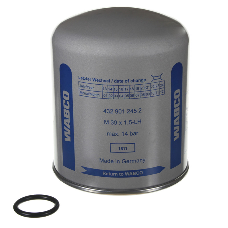 Фильтр осушителя воздуха ASP коалесцирующим фильтром 13 bar М39х1,5 лев.рез серебряный 4329012452