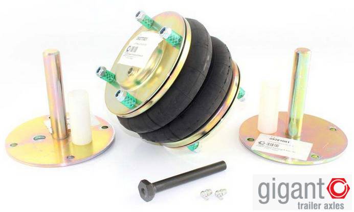 Пневморессора GIGANT (709317014) (поворотной оси, комплект с направл.)