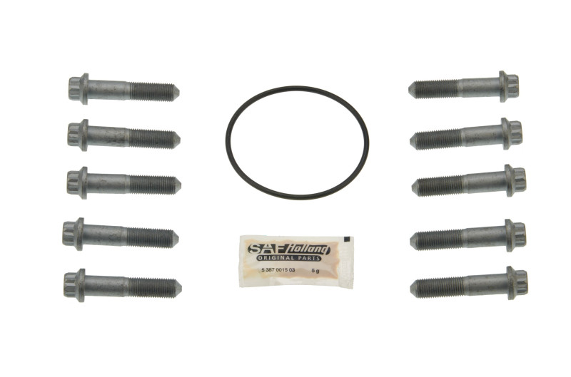 Комплект болтов M14x1,5x65-12,9 крепления торм. диска SAF (+кольцо+смазка)