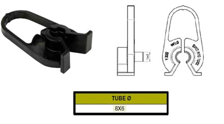 Ключ для демонтажа трубки 8/Sirit