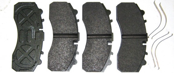 Колодки тормозные KARp 29124-615KIT ( крепеж № MBA100 ) /замены: 29155 27 00 4145504, MDP5076, MDP1