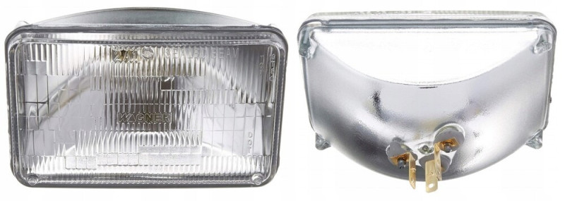 Фара дальнего света H4656 / H4652 (лампа-фара); 12V 100/75W; (5 дюймов)