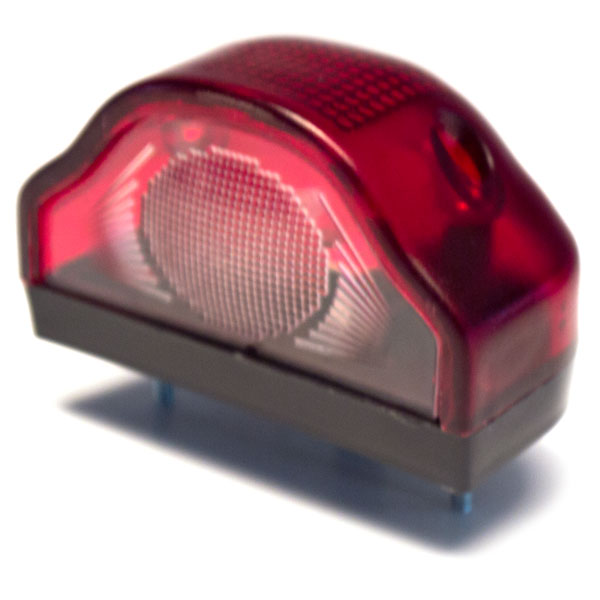 Фонарь подсветки номерного знака красный (ан.ПН2-0102)