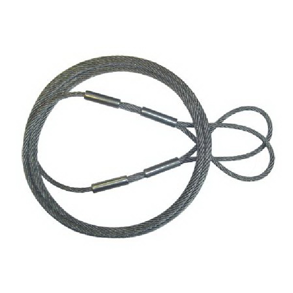 Буксировочный трос (стальной) 50 т 6 м Петля/Петля (d: 24 мм)