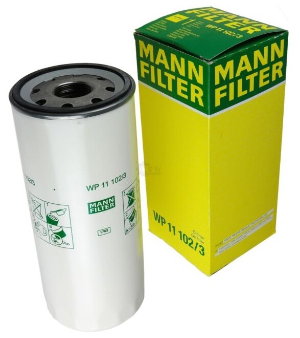 Фильтр масляный MAN FILTER WP 11 102/3