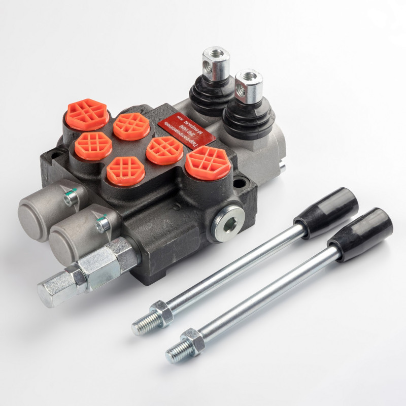 Гидрораспределитель 02Р40-1А8A8 GKZ1 с фиксацией рычагов