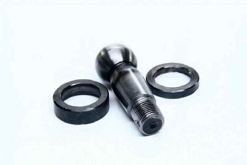 Палец рулевой КрАЗ, МАЗ,УРАЛ с вкладышами из легированной стали(с проточкой под смазку на шаре)