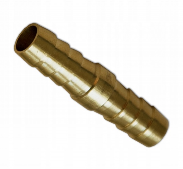 Соединитель для шлангов елочка, ершик прямой 12 мм