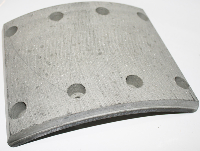 Накладка тормозная 53205-3501105(ш2030) КАМАЗ