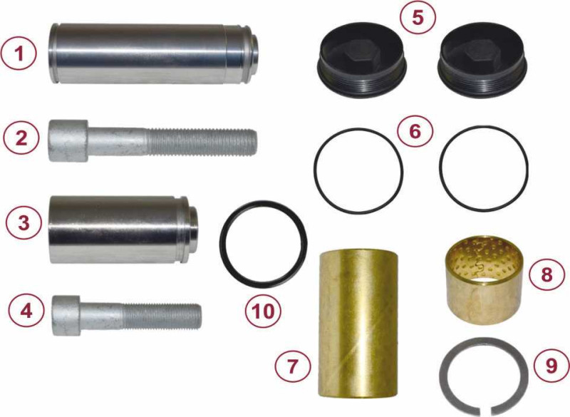 Р/к направляющий на суппорт NSB 09.801.07.61.