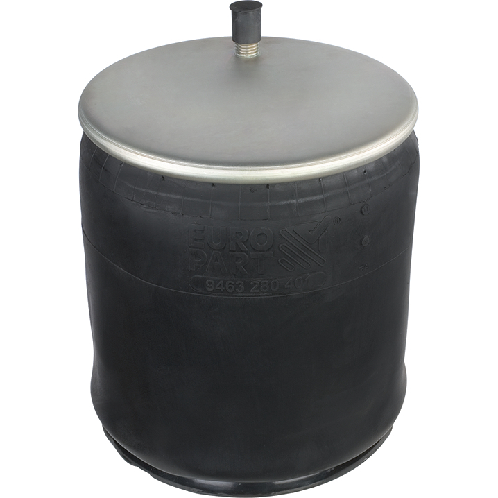 Пневморессора со стаканом (металл) 1 штуцер (1 штуц.4 отв.)Discos,Hendrickson,Samro/Sonder 090030142