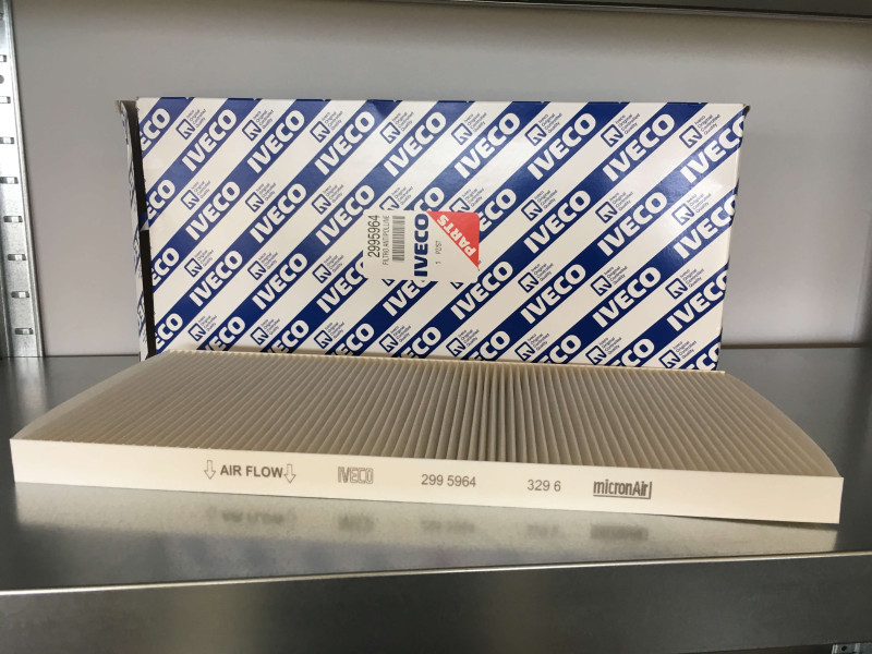 Фильтр воздушный салонный "MATURE" К962 (груз) Iveco Trakker (2995964,504024890)