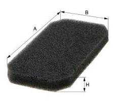 Фильтр воздушный салонный "MATURE" К993 DAF LF 45, LF 55/Renault (5001010063, 5001833354)