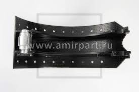 Колодка тормозная 420x180 BPW (05.091.46.17.0) (без накладок, с роликом) / Exovo 28034E @12174