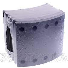 Накладка тормозной колодки BPW 420х180 стандарт (19032) комплект на ось (8шт.)/ MEGAPOWER 350-33-041