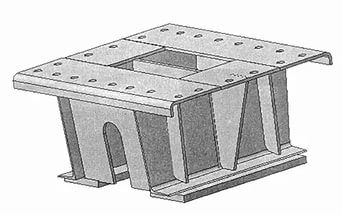 Рама крепления балан-й подвески 9334-20-10 2822110