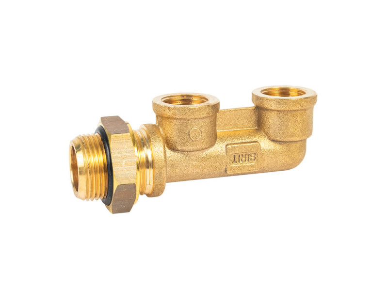 Фитинг тройник F-обр. адаптер Sirit (М22-М16вн-М16вн)