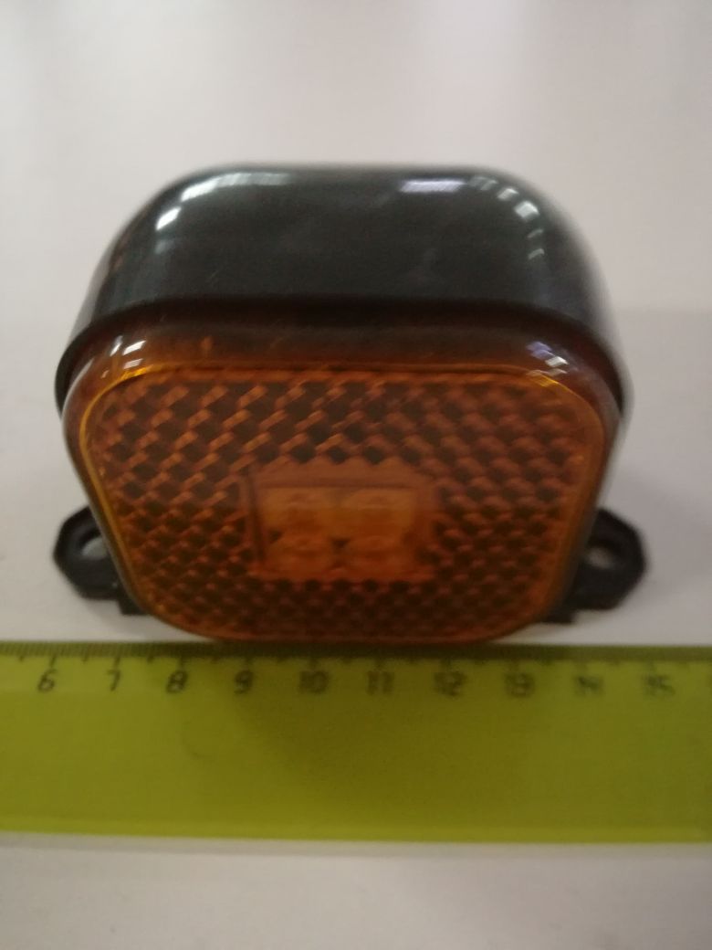 Фонарь маркерный 130.3731-00 желтый светодиодный 12/24В