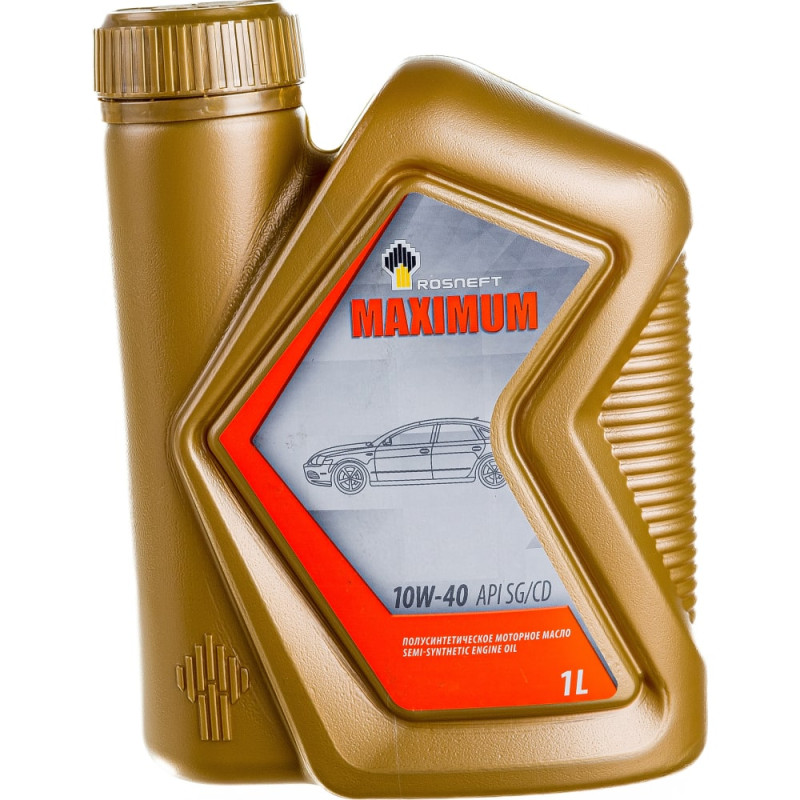 Масло моторное 10w40 Maximum Rosneft 1л п/синт API SG/CD 40814332/8664
