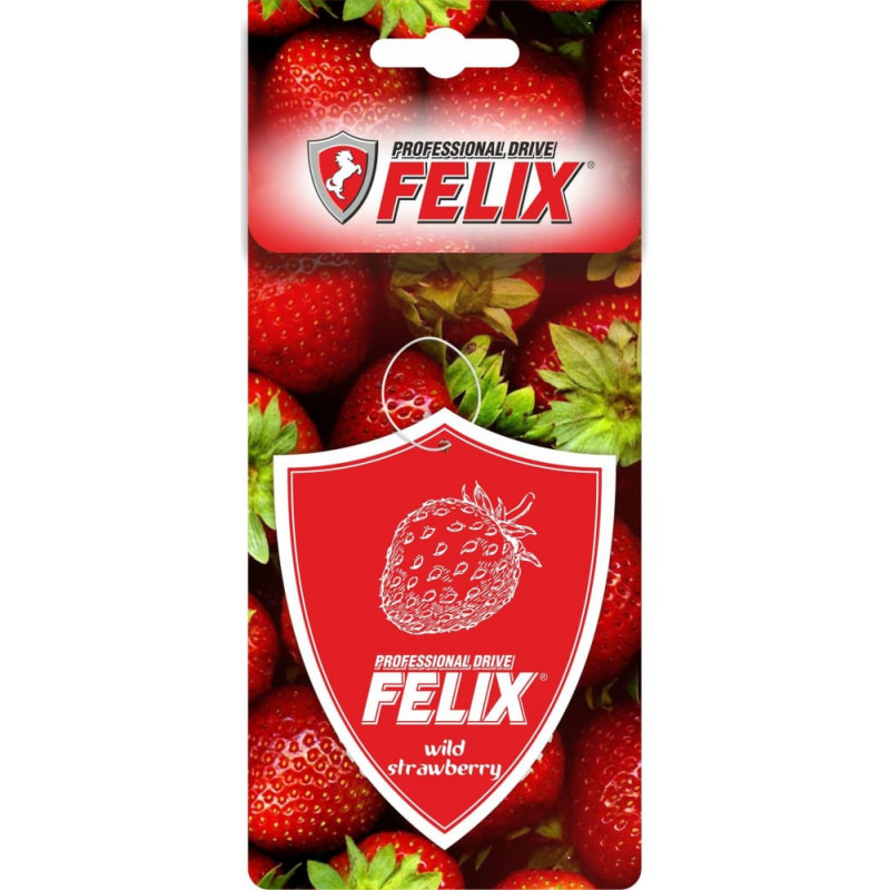 Ароматизатор FELIX SHIELD Ароматная клубника (листок ) 411040035