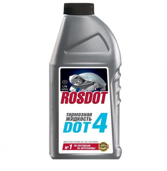 Т/ж DOT-4 Тосол-Синтез ROSDOT-4 910 гр (г. Держинск) /кор. 25 шт/