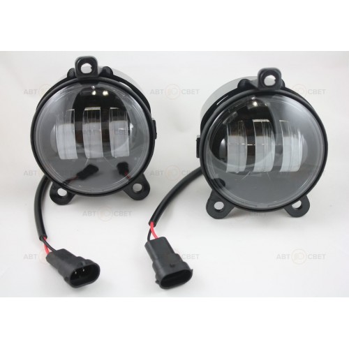 Фара п/т LED R3 30W красная арт.Ф-0706