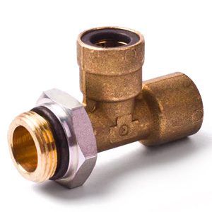 Тройник F-образный 12-12-М22х1,5 вертикальный 9422