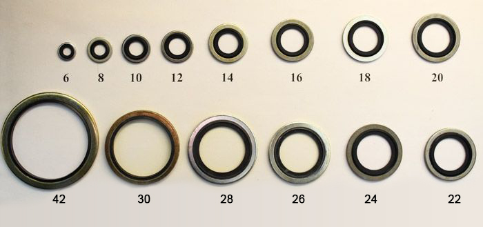 Шайба резинометал. 16х24х1,5 РМШ