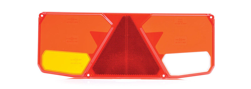 Рассеиватель фонаря левого WAS 1029,1030,1031 (W137L, W137dL, W137dżL)