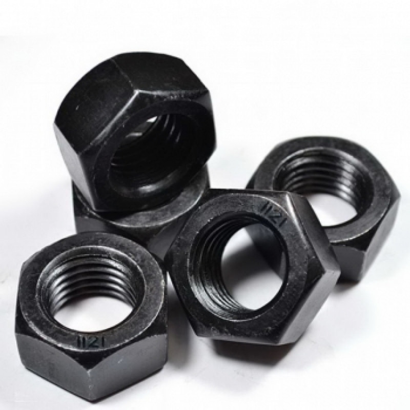 Гайка М20 пр.12 DIN 934 черный высокопрочная