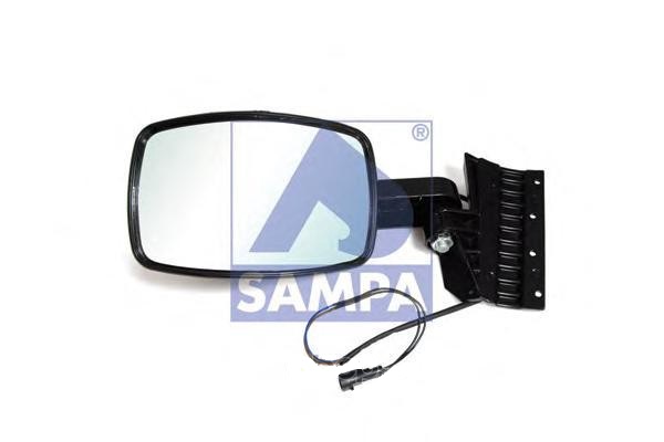 Зеркало фронтальное с подогревом EuroCargo/Stralis/Tector/Trakker/c мех.регул 5042244 /Sampa 061.163