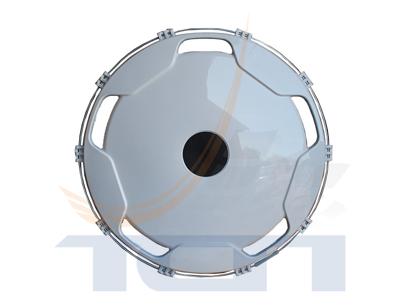 Колпак колеса задний R-22.5 ЕКО (пластик, белый)