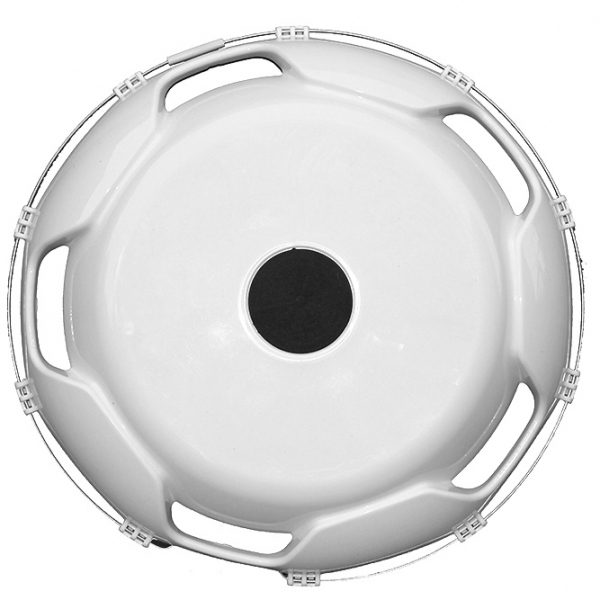 Колпак колеса передний R-22.5 ЕКО (пластик, белый)