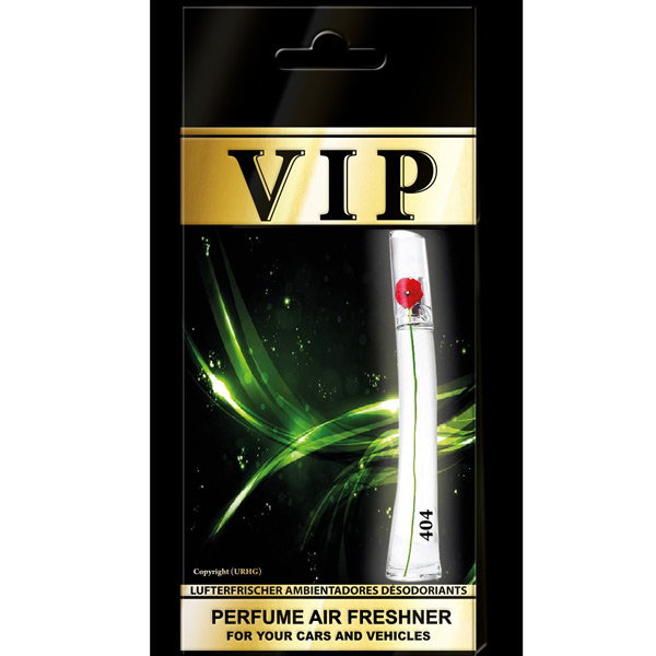 Ароматизатор подвесной "CARIBI" VIP №404 по мотивам KENZO "Flower"