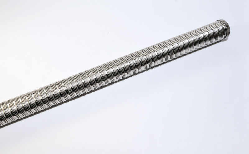 Труба выхлопная СБ.2322 с наконечником гофра на 14ТС -10 и модиф.,15.8106, 16ЖД, d=38-44мм, L=0,81м