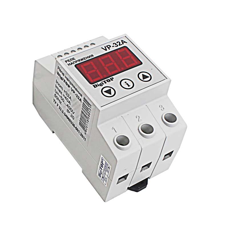 Реле напряжения DigiTOP V-protector 32A