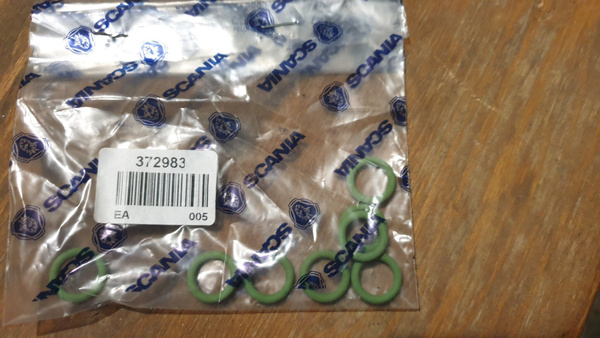 Кольцо уплотнительное 10,3*2,4 Volvo/RVI/Scania 372983 /Lema 123020