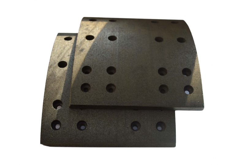 Накладка тормозная, к-т 8шт+заклепки 96шт 419x203 STD LOHR, ROR, SAF	Sorl HM5709AB @7745