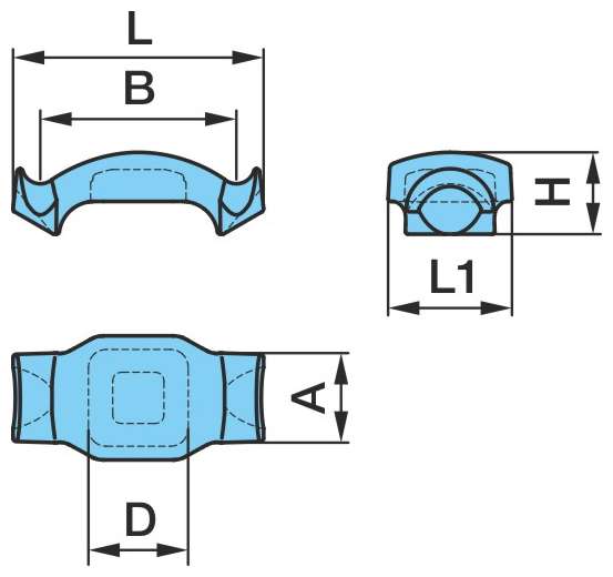 Сегмент верхний BPW (03.032.21.63.0) (сфера под стремянку)