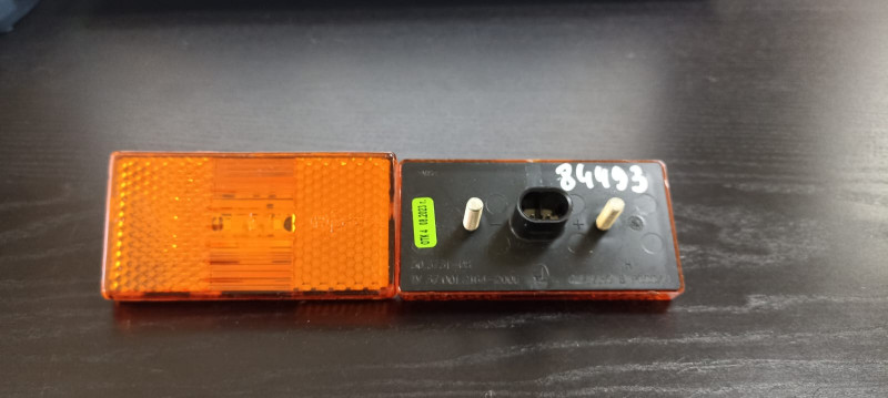 Фонарь габаритов 50.3731-08 LED АЭК-НТ желтый, светодиод, под АМР овал