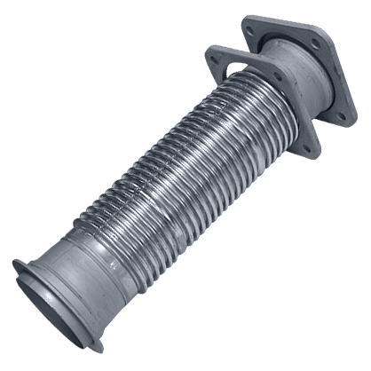 Металлорукав КАМАЗ-ЕВРО в сборе L=360мм, D=80мм (нержавеющая сталь) 54115-1203012-01