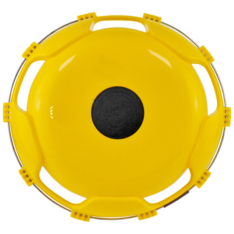 Колпак колеса (вентилятор) задний R-22.5 желтый