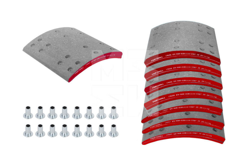 Накладки тормозные 194x203/189x203 FRUEHAUF (M91003501) / MARSHALL M2195570 @7745