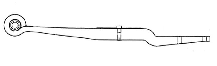 Рессора GIGANT (639005) / SCHOMAECKER (27175100)