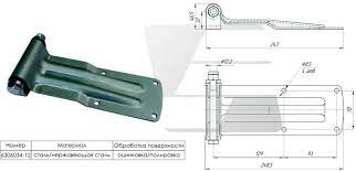 Петля двери 6306034-12