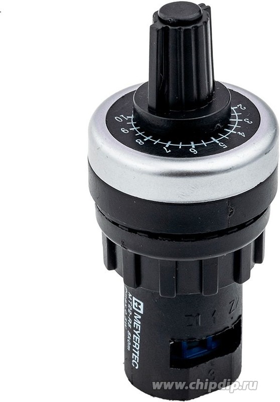 Резистор,Потенциометр MT22-R10, 10 кОм, 0.5Вт, IP65,