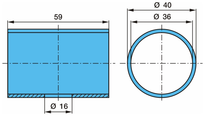Втулка тормозного вала 42/46х28 03.112.44.31.0